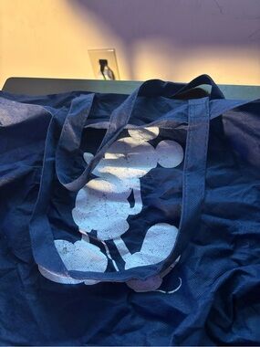 Disney Parks Blue Mickey Mouse Reusable 
Tote Bag | Disney Souvenir